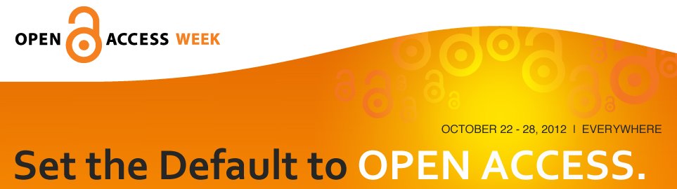 Open Access Week 2012